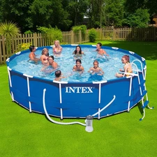 Каркасный бассейн Intex 54940, (28234), 457 х 107 см., с фильтр-насосом